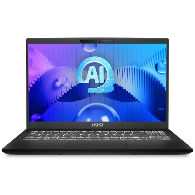 Ноутбук MSI Modern 15 H AI C1MG-099UA (9S7-15H551-099) Classic Black - зображення 1