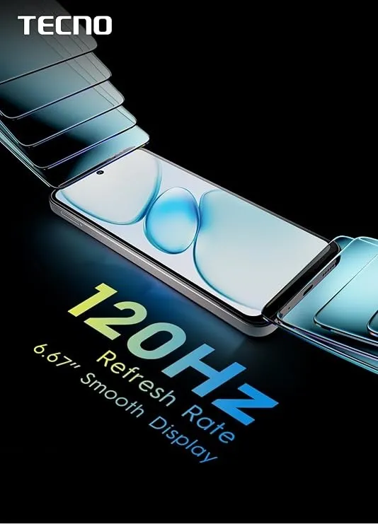 Смартфон Tecno Spark Go 1 (KL4) 3/128GB Glittery White (4894947037849) - мініатюра 5