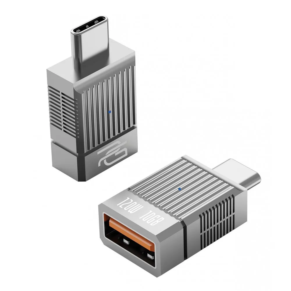 Перехідник Proove Gaming Matrix OTG USB to Type-C (silver) - зображення 1