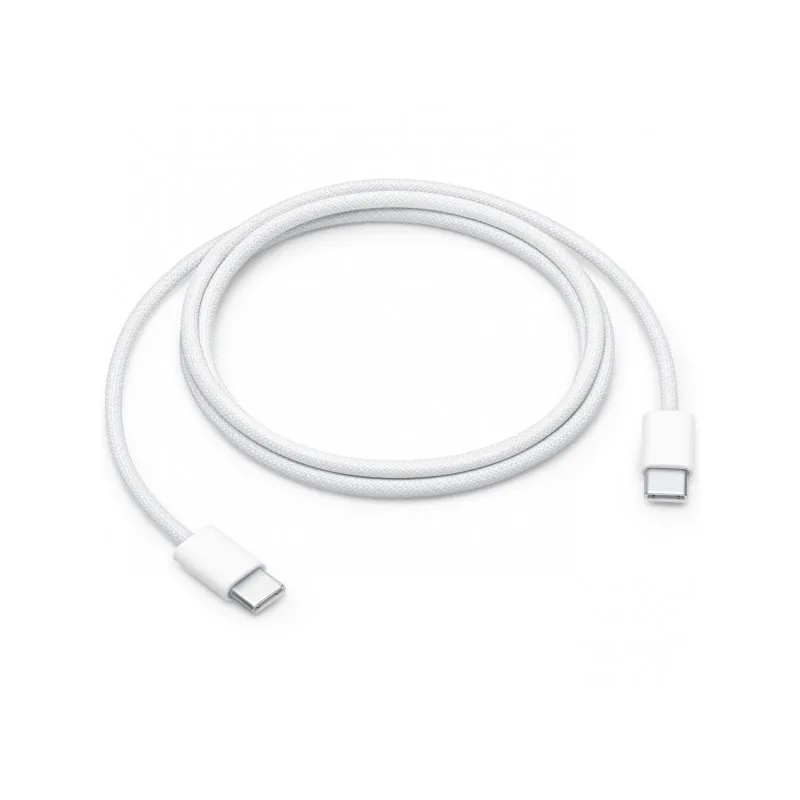 Кабель Apple USB Type-C - USB Type-C (M/M) 1 м, White (MQKJ3-OEM) - зображення 1