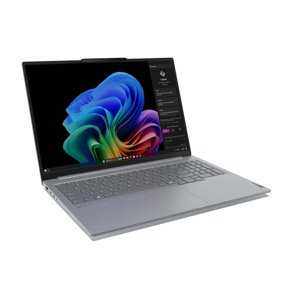 Ноутбук Lenovo ThinkBook 16 G7 QOY (21NH0000RA) Luna Grey - мініатюра 2