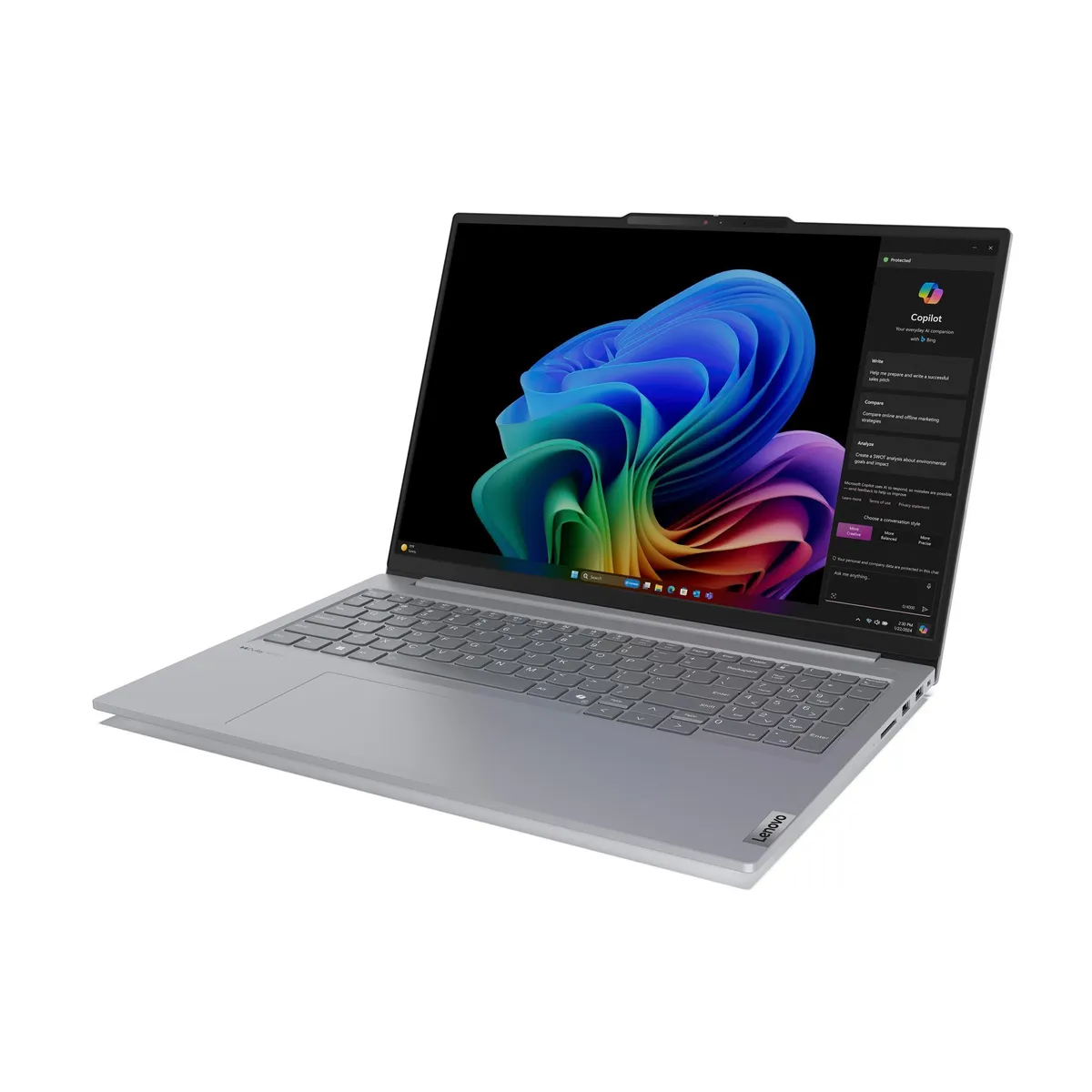 Ноутбук Lenovo ThinkBook 16 G7 QOY (21NH0000RA) Luna Grey - мініатюра 3