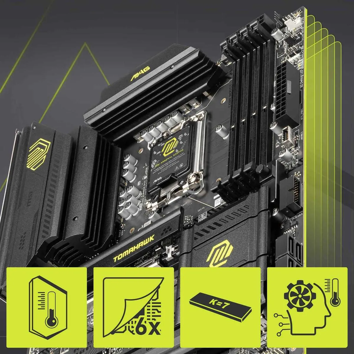 Материнська плата MSI MAG B860 Tomahawk WiFi Socket 1851 - мініатюра 10