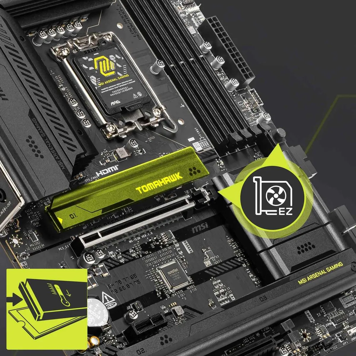 Материнська плата MSI MAG B860 Tomahawk WiFi Socket 1851 - мініатюра 13