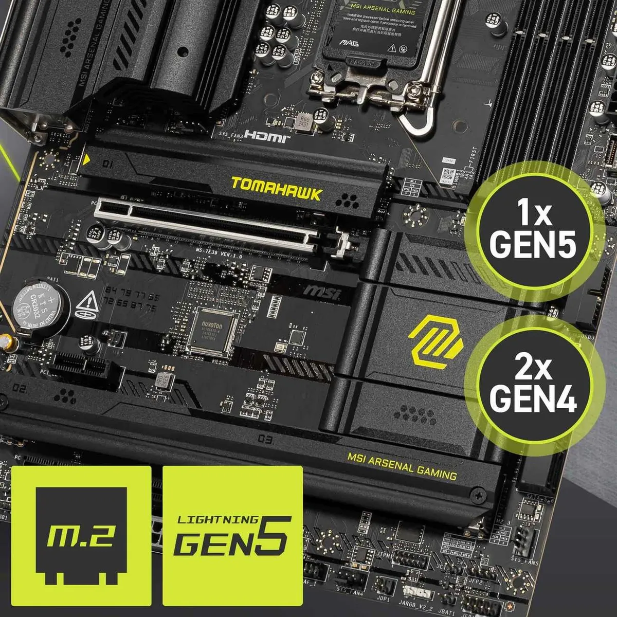 Материнська плата MSI MAG B860 Tomahawk WiFi Socket 1851 - мініатюра 8
