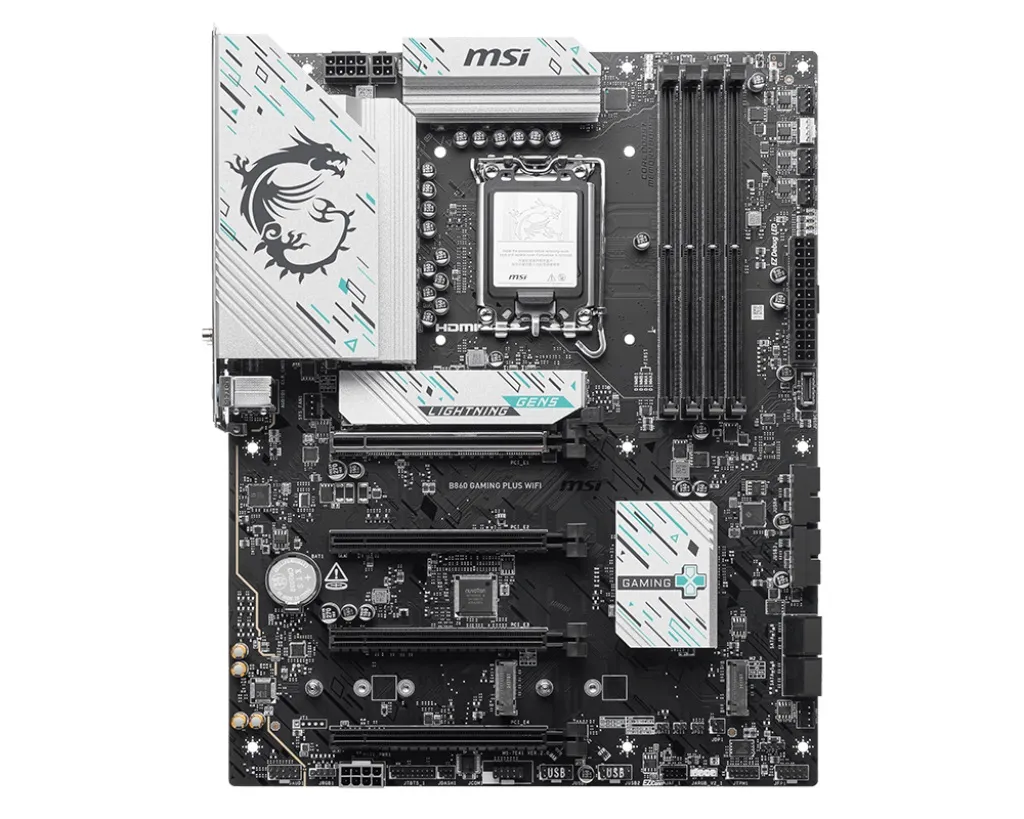 Материнська плата MSI B860 Gaming Plus WiFi Socket 1851 - мініатюра 2