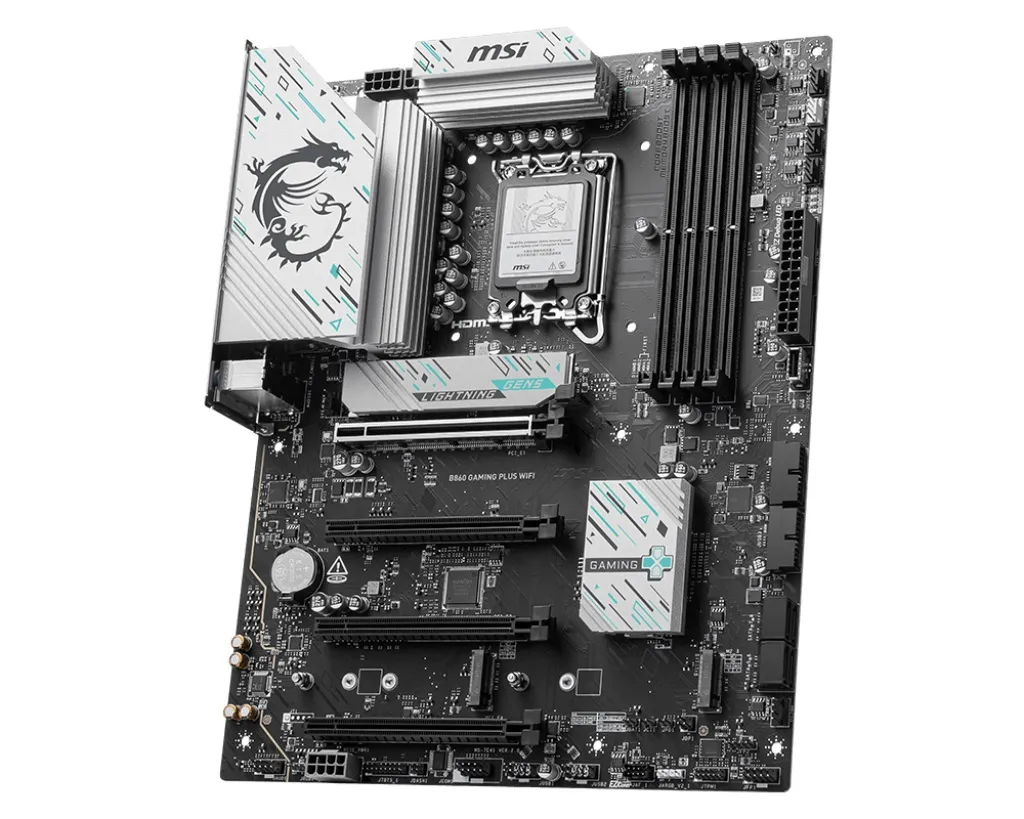 Материнська плата MSI B860 Gaming Plus WiFi Socket 1851 - мініатюра 3