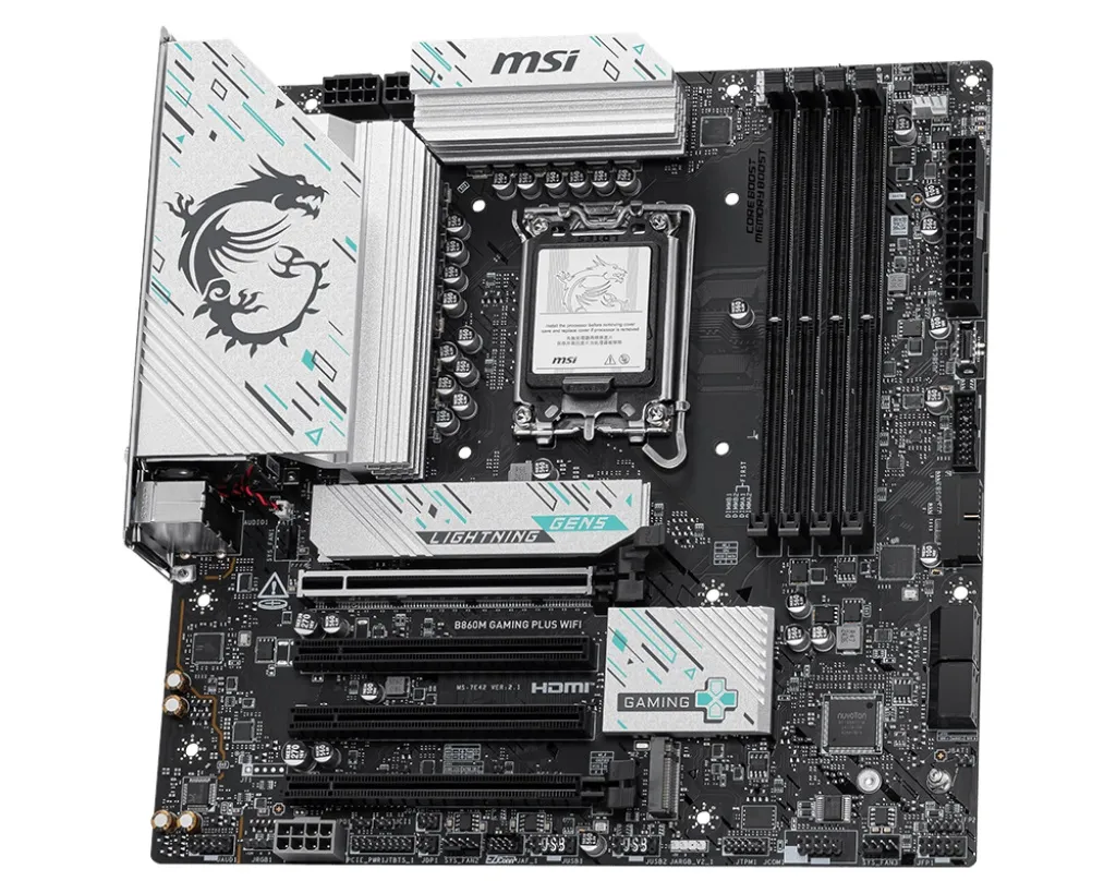 Материнська плата MSI B860M Gaming Plus WiFi Socket 1851 - мініатюра 3