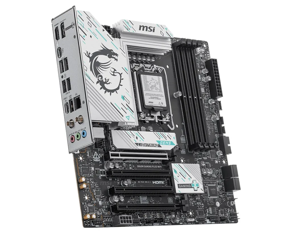 Материнська плата MSI B860M Gaming Plus WiFi Socket 1851 - мініатюра 4