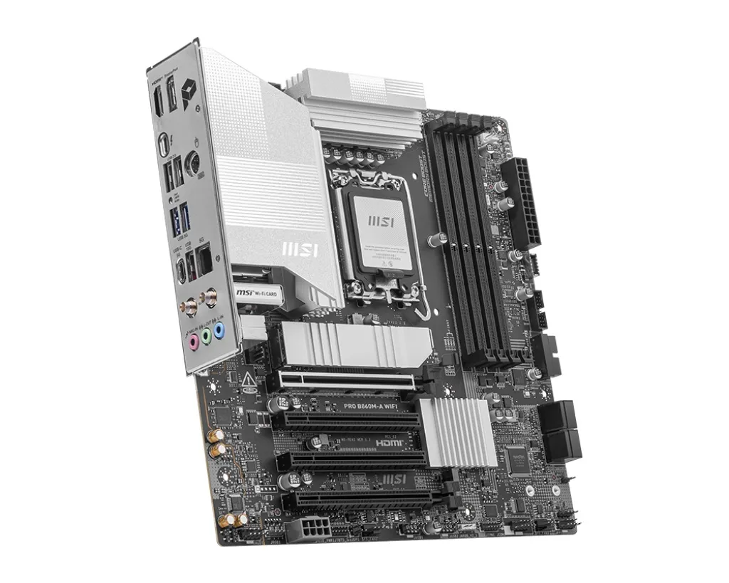 Материнська плата MSI Pro B860M-A WiFi Socket 1851 - мініатюра 3