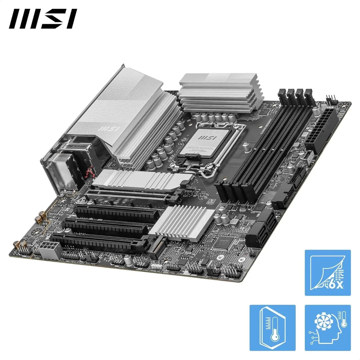 Материнська плата MSI Pro B860M-A WiFi Socket 1851 - мініатюра 6