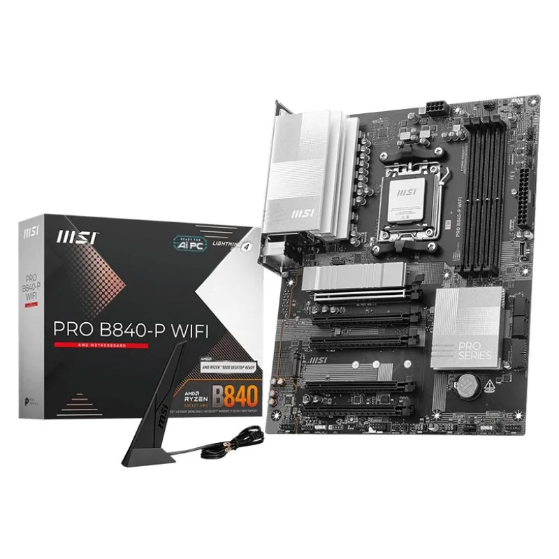 Материнська плата MSI Pro B840-P WiFi Socket AM5 - зображення 1