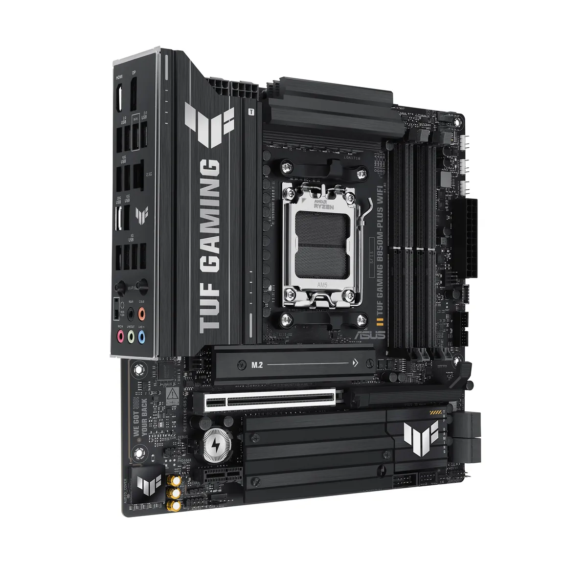 Материнська плата Asus TUF Gaming B850M-Plus WiFi Socket AM5 - мініатюра 3