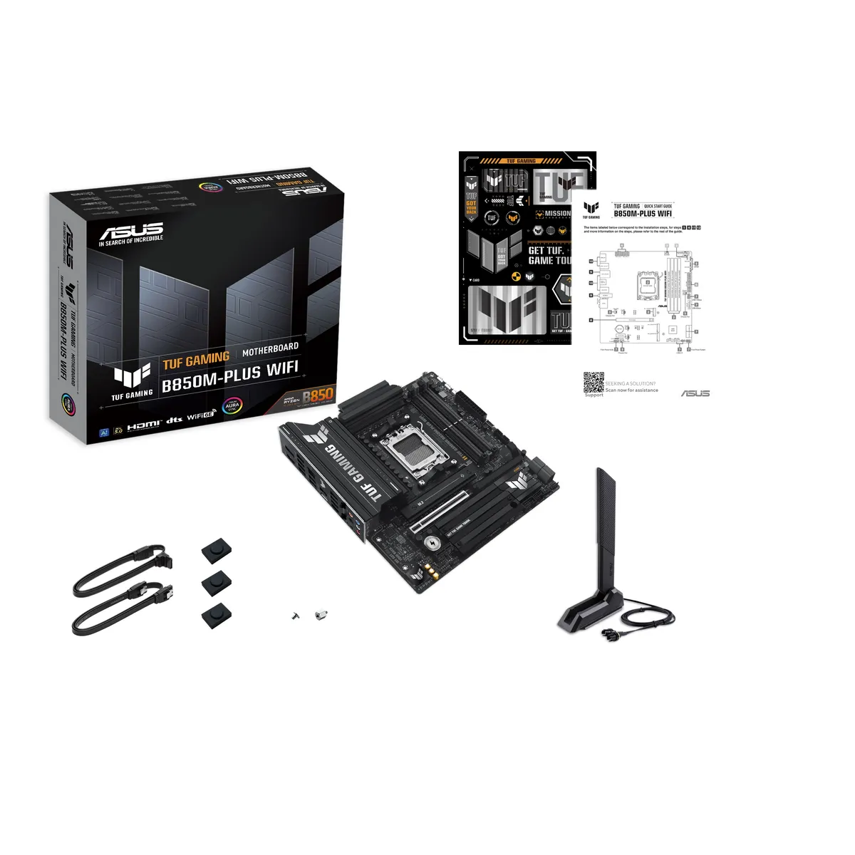 Материнська плата Asus TUF Gaming B850M-Plus WiFi Socket AM5 - мініатюра 9
