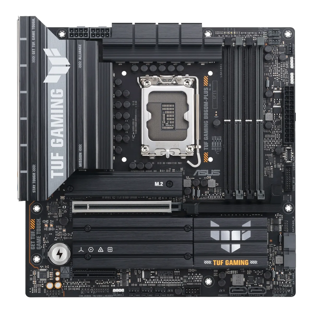 Материнська плата Asus TUF Gaming B860M-Plus Socket 1851 - мініатюра 2