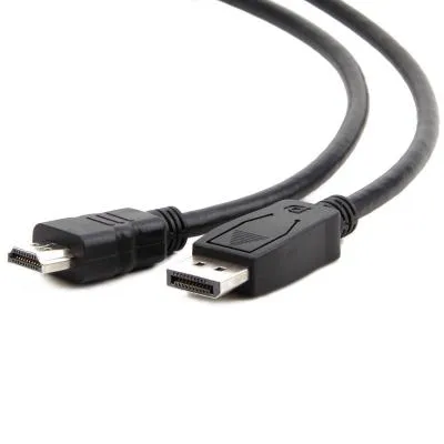 Кабель мультимедійний Display Port to HDMI 1.8m Cablexpert (CC-DP-HDMI-6) - мініатюра 3