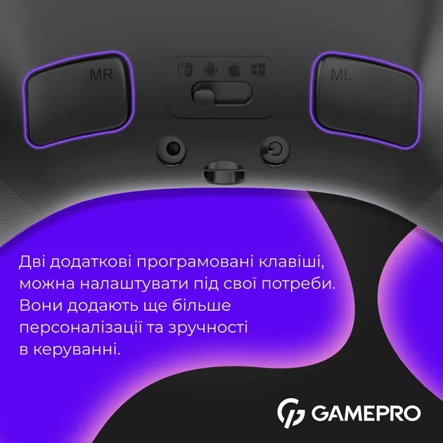 Геймпад GamePro GPX13B Black - мініатюра 15