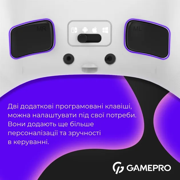 Геймпад GamePro GPX13W White - мініатюра 14