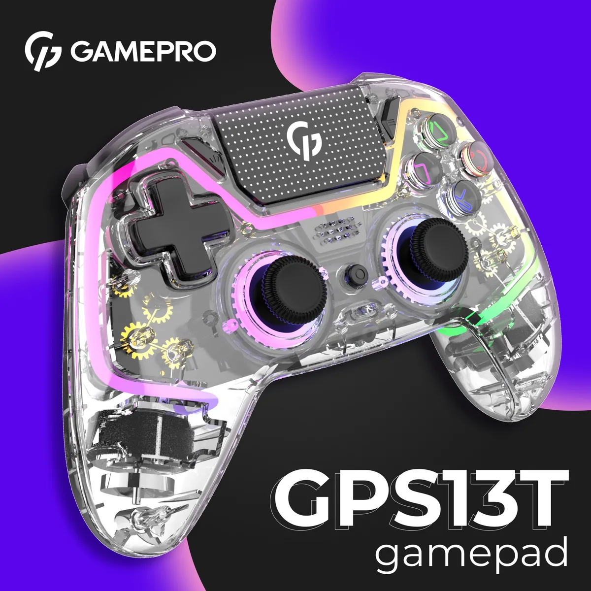 Геймпад GamePro GPS13T Transparent - мініатюра 16