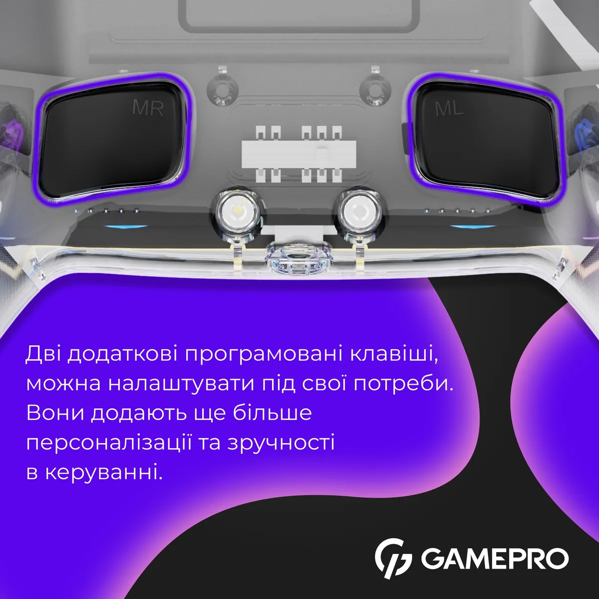 Геймпад GamePro GPS13T Transparent - мініатюра 7