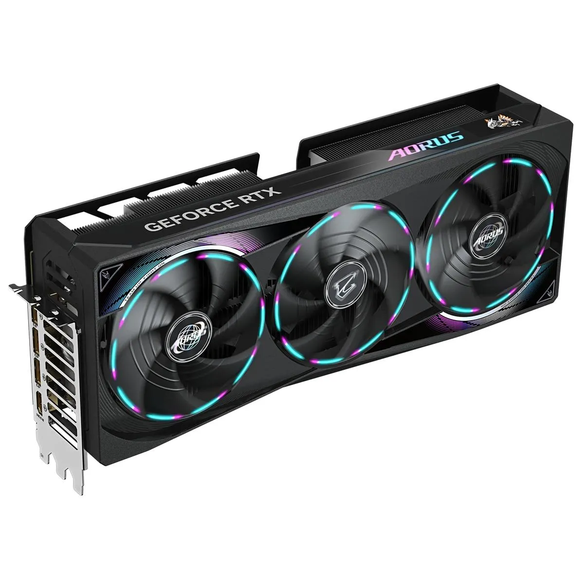 Відеокарта GF RTX 5080 16GB GDDR7 Aorus Master Gigabyte (GV-N5080AORUS M-16GD) - мініатюра 2