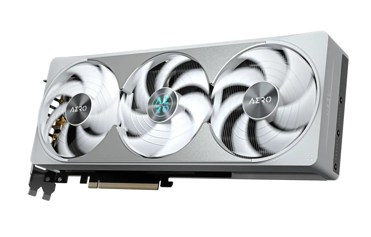 Відеокарта GF RTX 5080 16GB GDDR7 Aero OC Gigabyte (GV-N5080AERO OC-16GD) - мініатюра 5