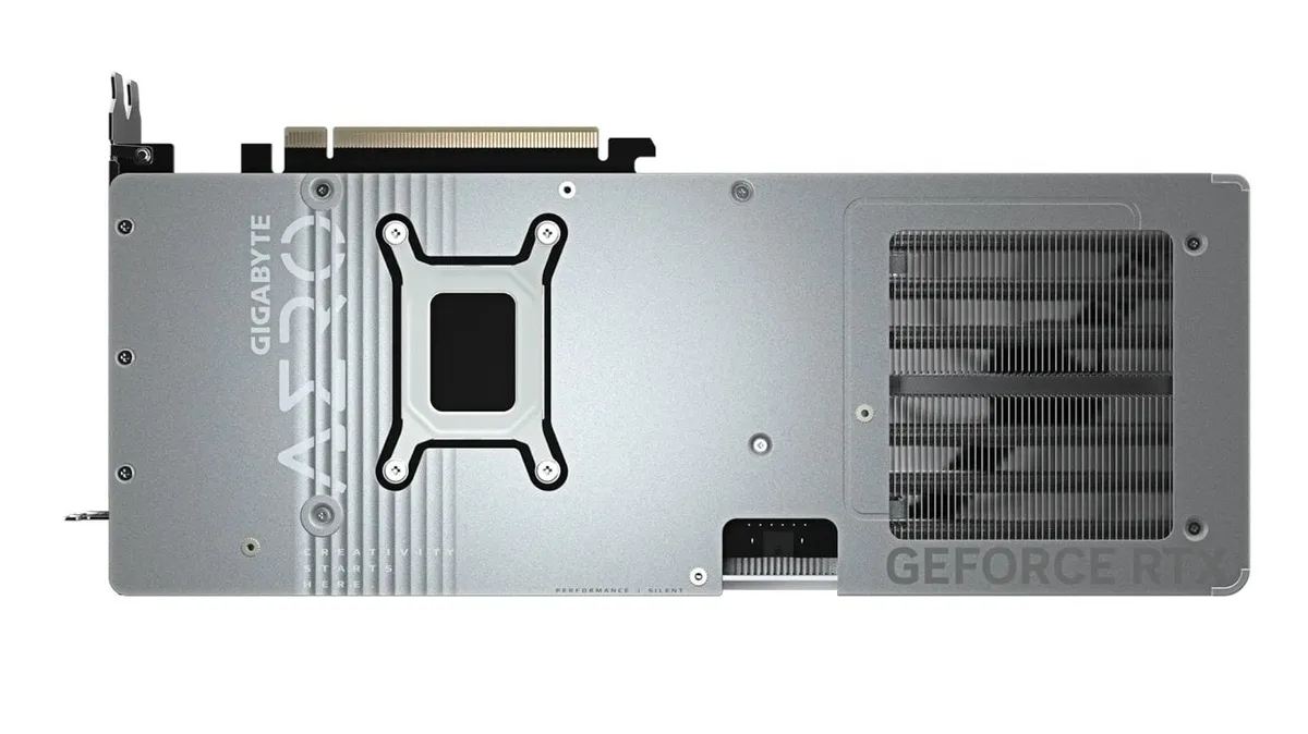 Відеокарта GF RTX 5080 16GB GDDR7 Aero OC Gigabyte (GV-N5080AERO OC-16GD) - мініатюра 7