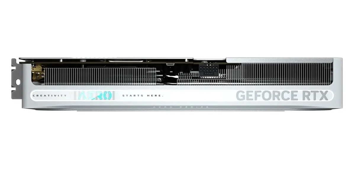 Відеокарта GF RTX 5080 16GB GDDR7 Aero OC Gigabyte (GV-N5080AERO OC-16GD) - мініатюра 9