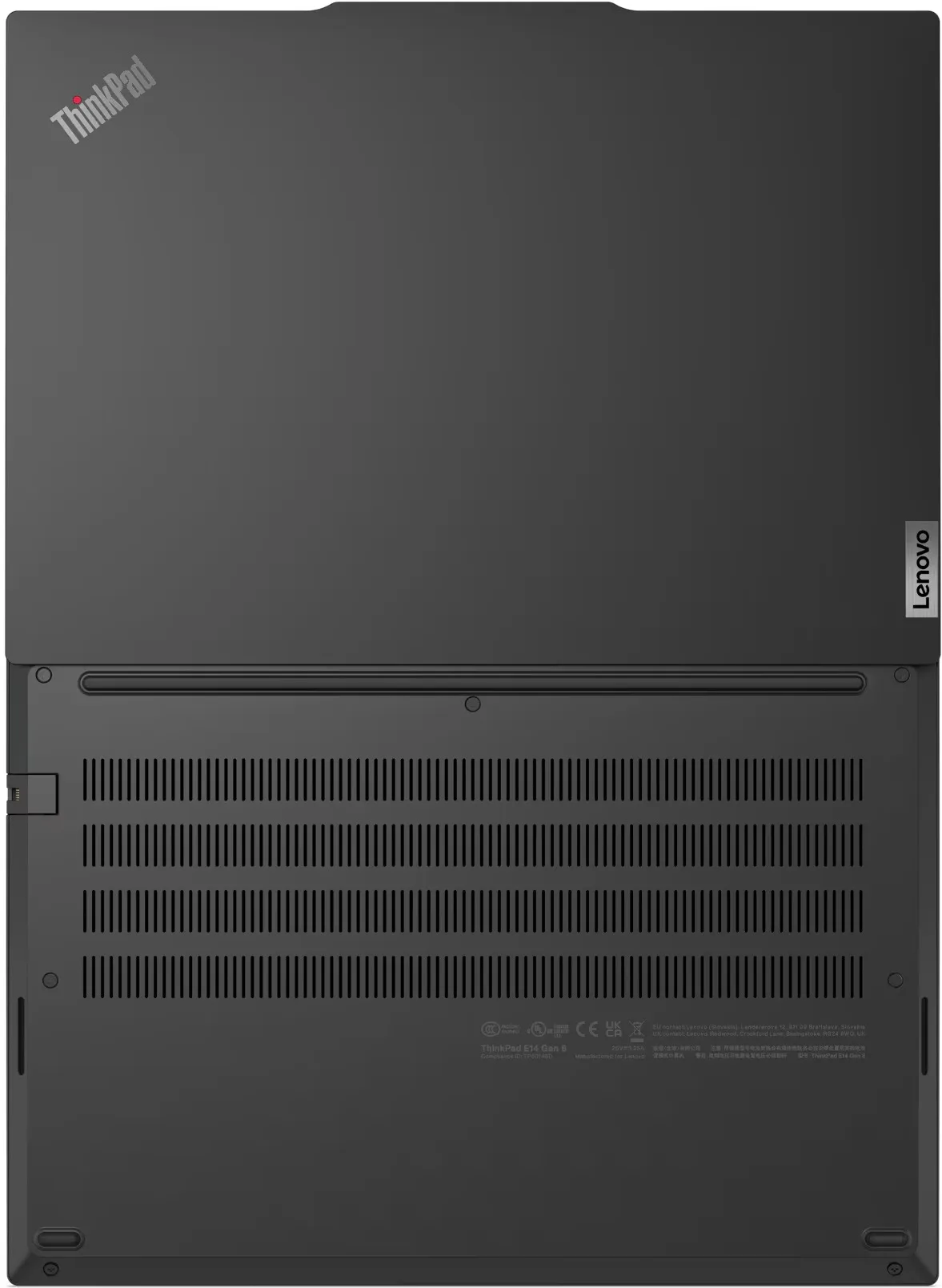 Ноутбук Lenovo ThinkPad E14 Gen 6 (21M4S21N00) Graphite Black - мініатюра 2