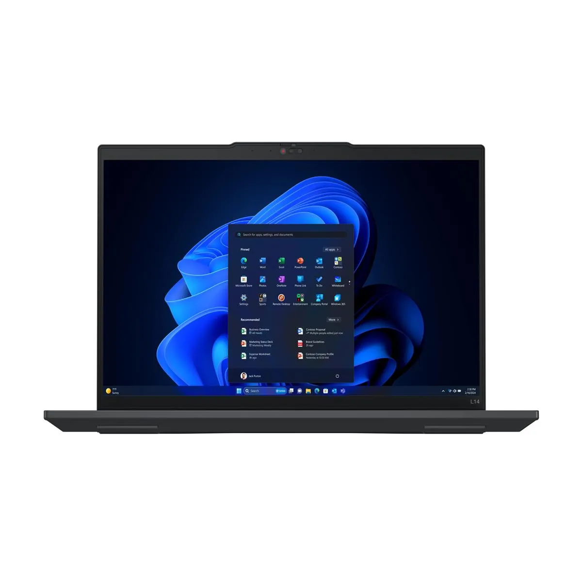 Ноутбук Lenovo ThinkPad L14 Gen 5 (21L2S5FA00) Black - мініатюра 6