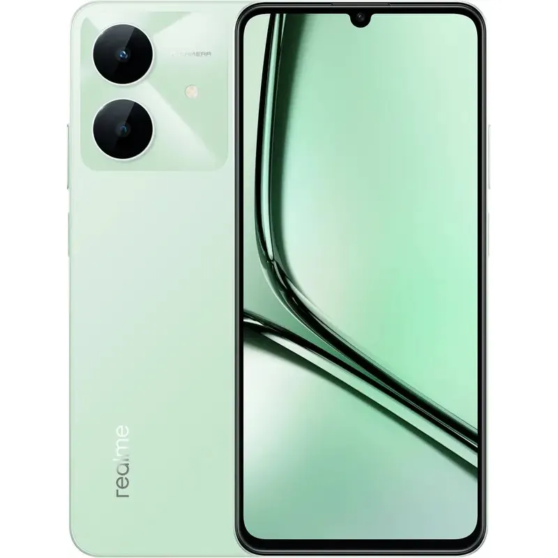 Смартфон Realme Note 60X 3/64GB (RMX3938) Wilderness Green - зображення 1