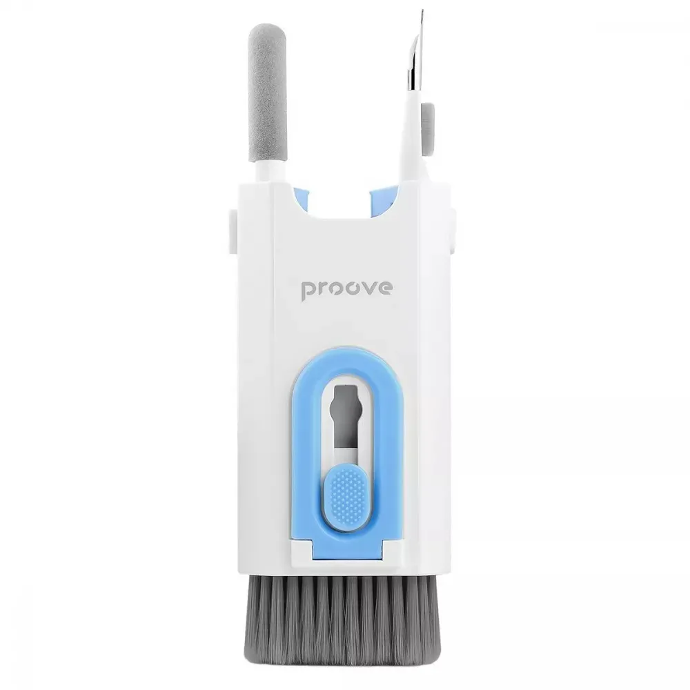 Багатофункціональний набір Proove Mr. Cleaner 8in1 для чищення електроніки та гаджетів White (MCS00000802) - мініатюра 2