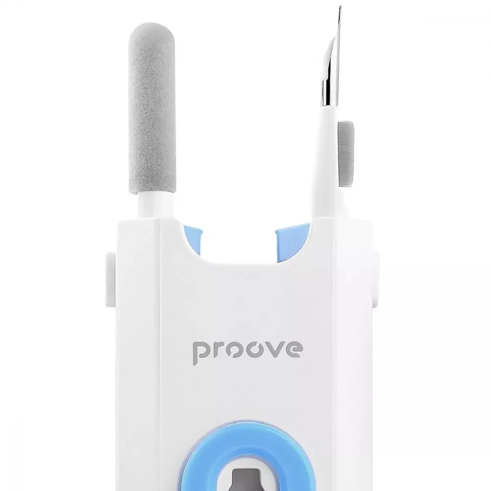 Багатофункціональний набір Proove Mr. Cleaner 8in1 для чищення електроніки та гаджетів White (MCS00000802) - мініатюра 3