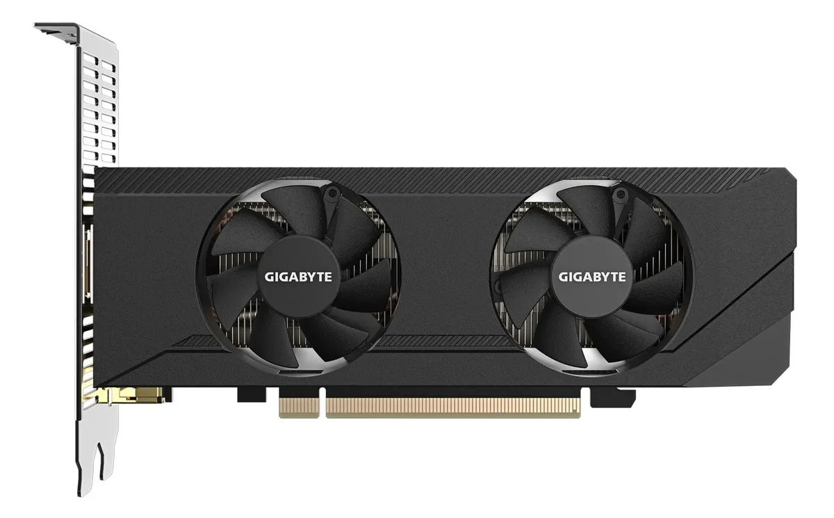 Відеокарта GF RTX 3050 6GB GDDR6 Low Profile OC Gigabyte (GV-N3050OC-6GL) - мініатюра 2