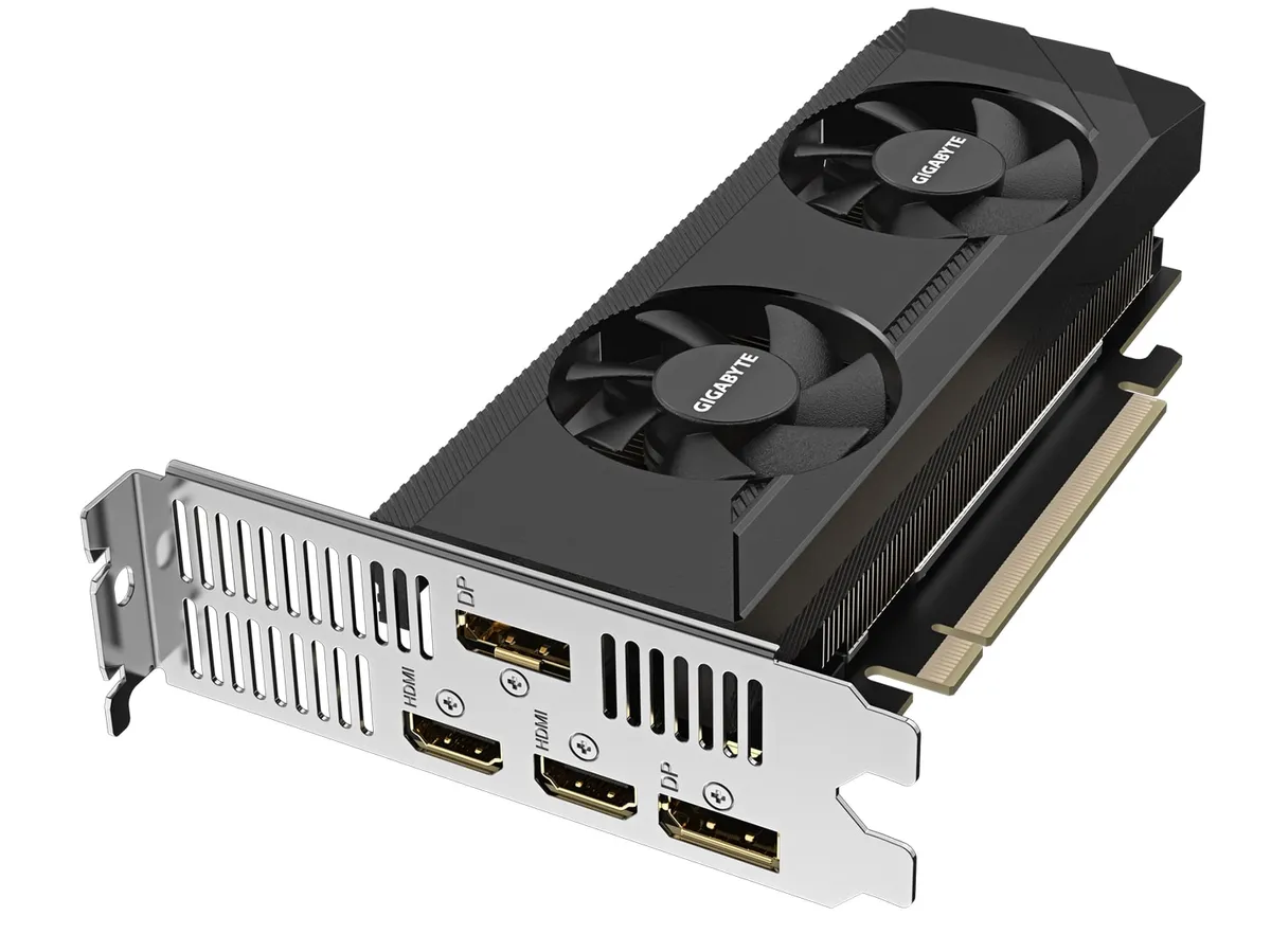 Відеокарта GF RTX 3050 6GB GDDR6 Low Profile OC Gigabyte (GV-N3050OC-6GL) - мініатюра 5