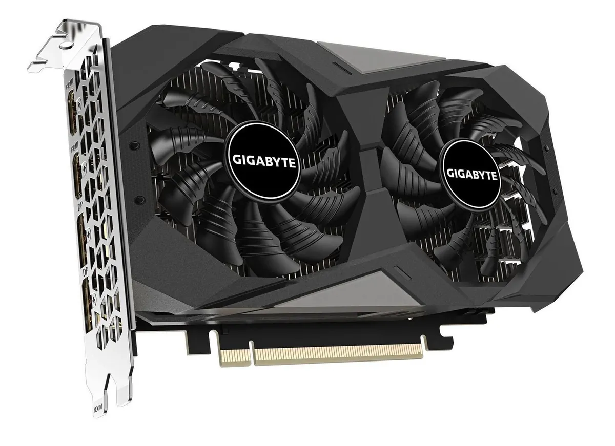 Відеокарта GF RTX 3050 6GB GDDR6 WindForce OC V2 Gigabyte (GV-N3050WF2OCV2-6GD) - мініатюра 3
