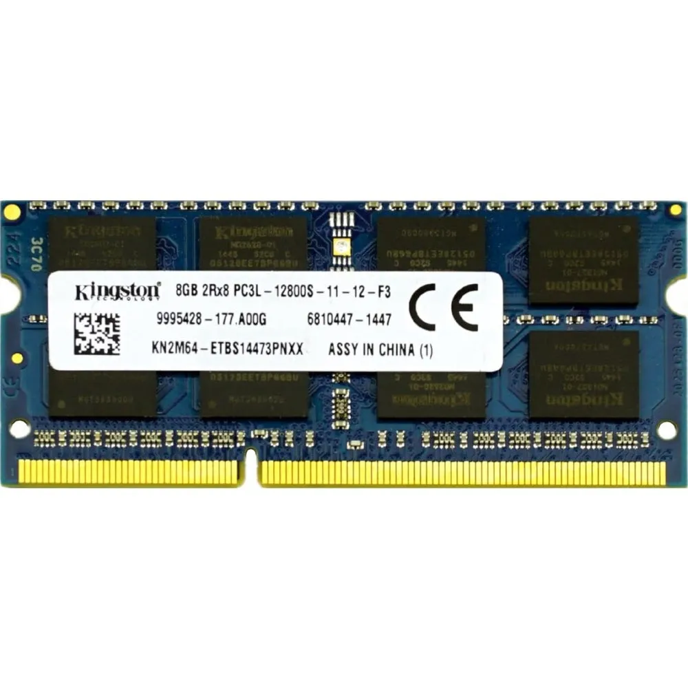 Модуль пам`яті SO-DIMM 8GB/1600 DDR3L Kingston (KN2M64-ETB) - зображення 1