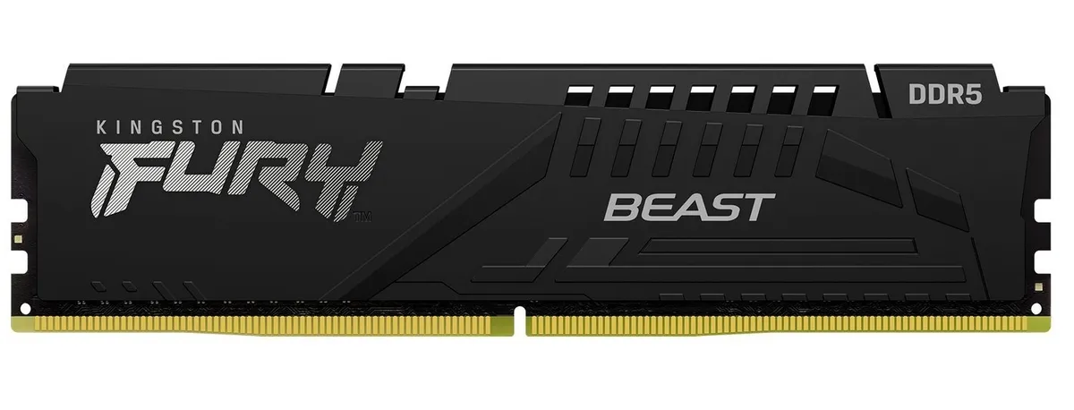 Модуль пам`ятi DDR5 2x8GB/6000 Kingston Fury Beast (KF560C36BBEK2-16) - мініатюра 4