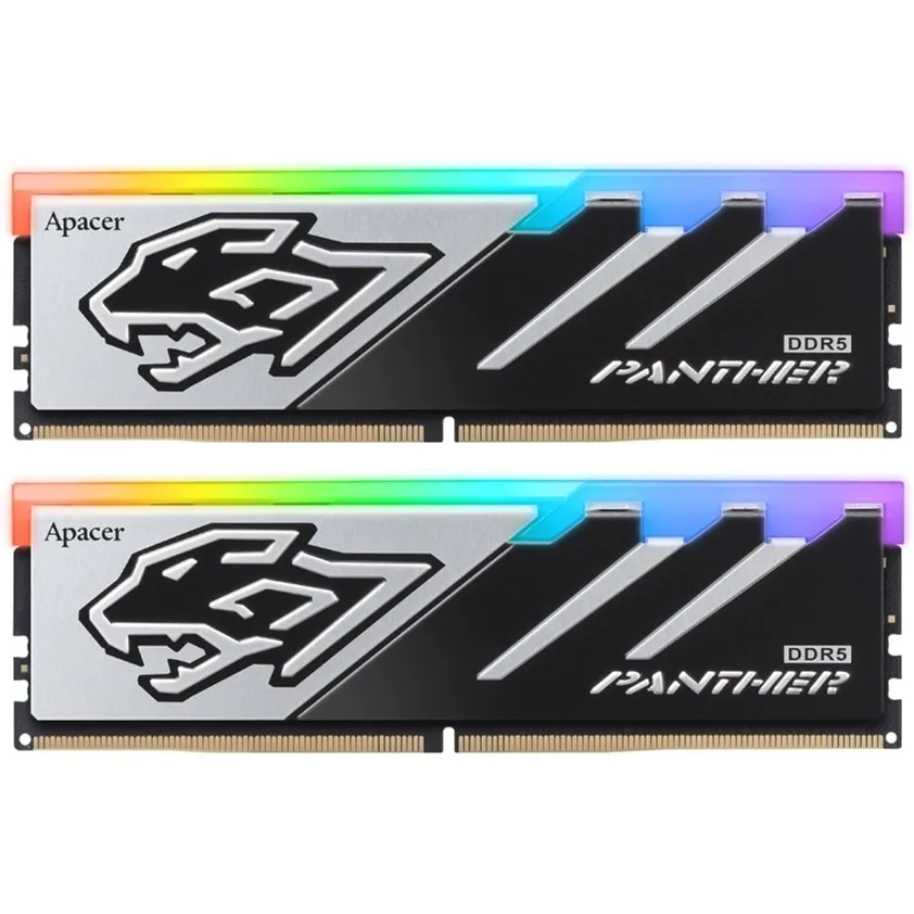 Модуль пам`ятi DDR5 2x16GB/5600 Apacer Panther RGB (AH5U32G56C5229BAA-2) - зображення 1