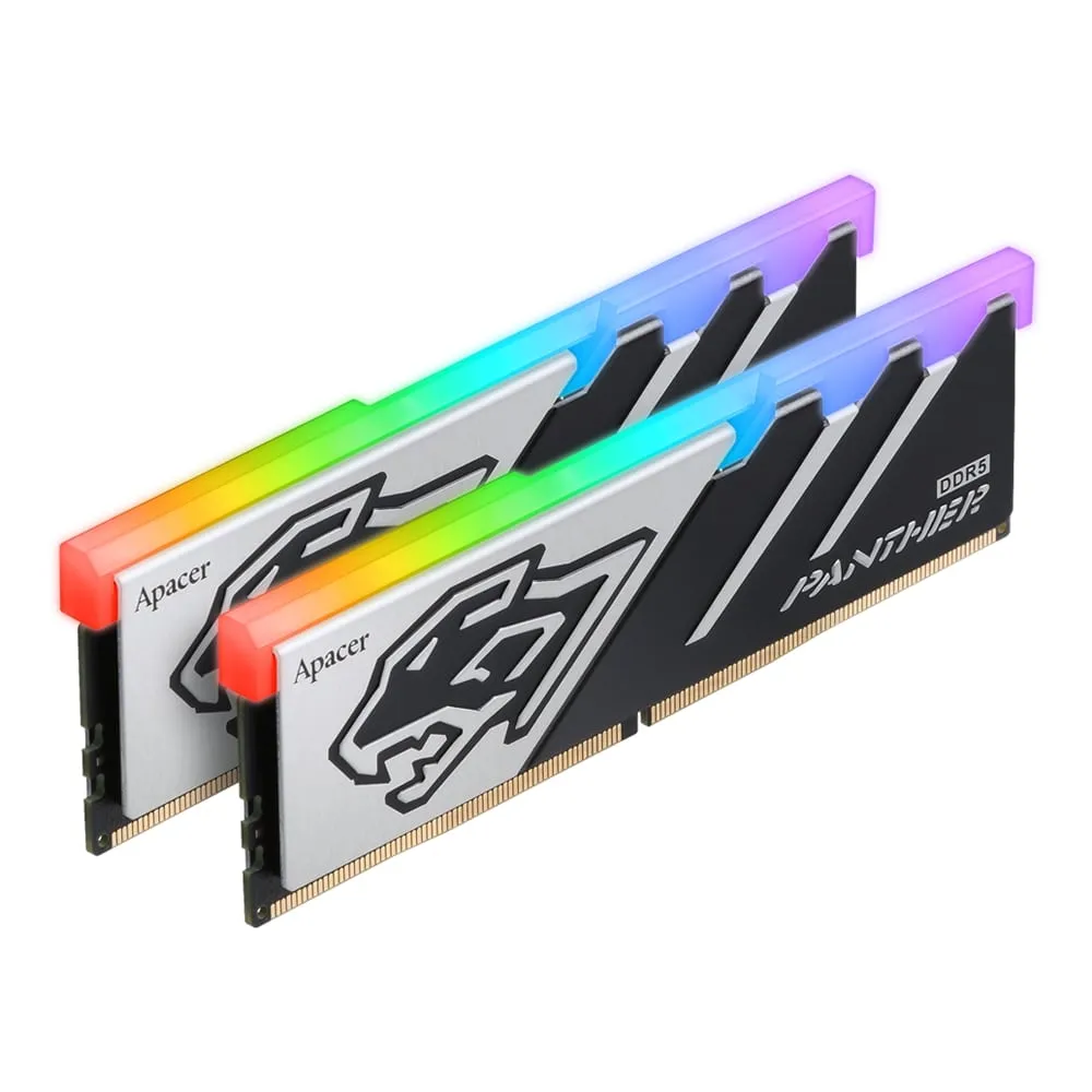 Модуль пам`ятi DDR5 2x16GB/5600 Apacer Panther RGB (AH5U32G56C5229BAA-2) - мініатюра 2