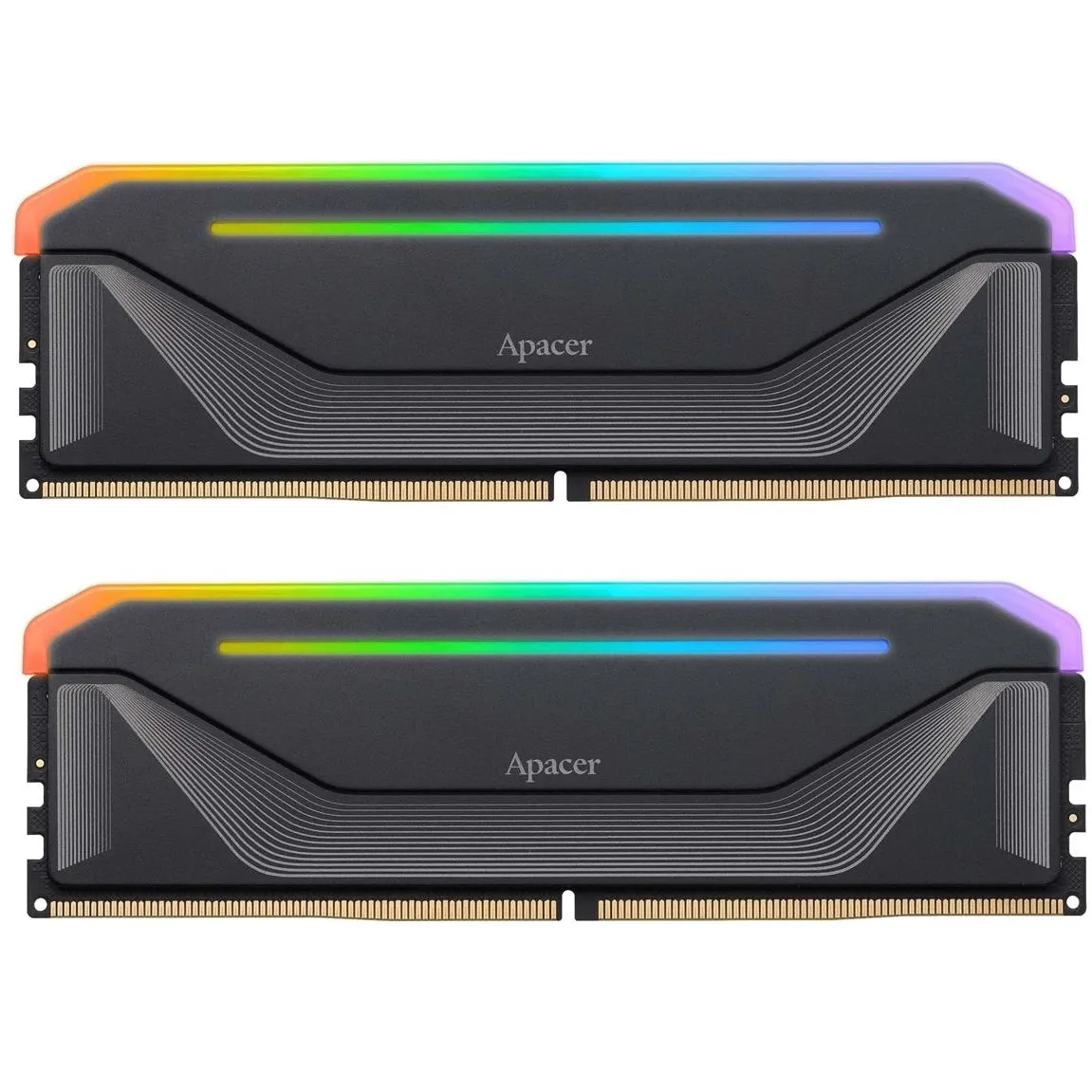 Модуль пам`ятi DDR5 2x16GB/6000 Apacer NOX RGB Black (AH5U32G60C622NBAA-2) - зображення 1