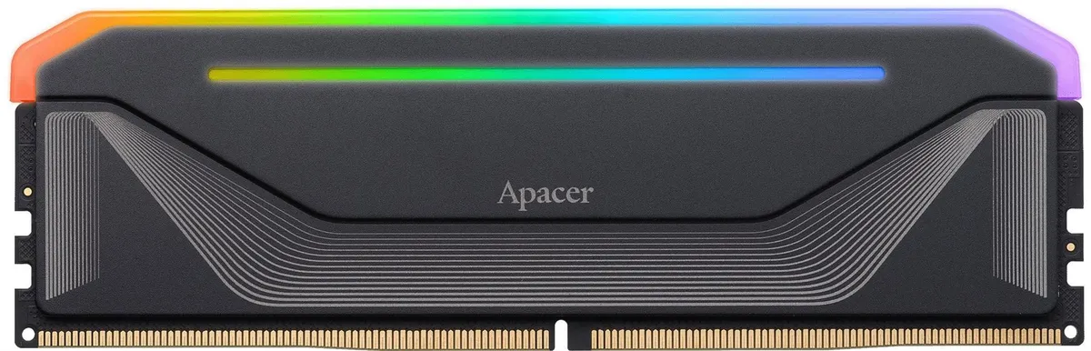 Модуль пам`ятi DDR5 2x16GB/6000 Apacer NOX RGB Black (AH5U32G60C622NBAA-2) - мініатюра 3