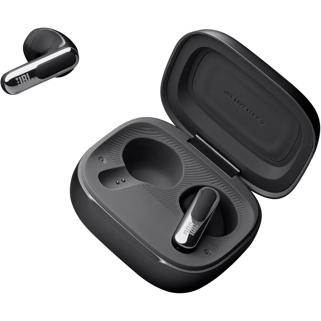 Bluetooth-гарнітура JBL Live Flex 3 Black (JBLLIVEFLEX3BLK) - мініатюра 9
