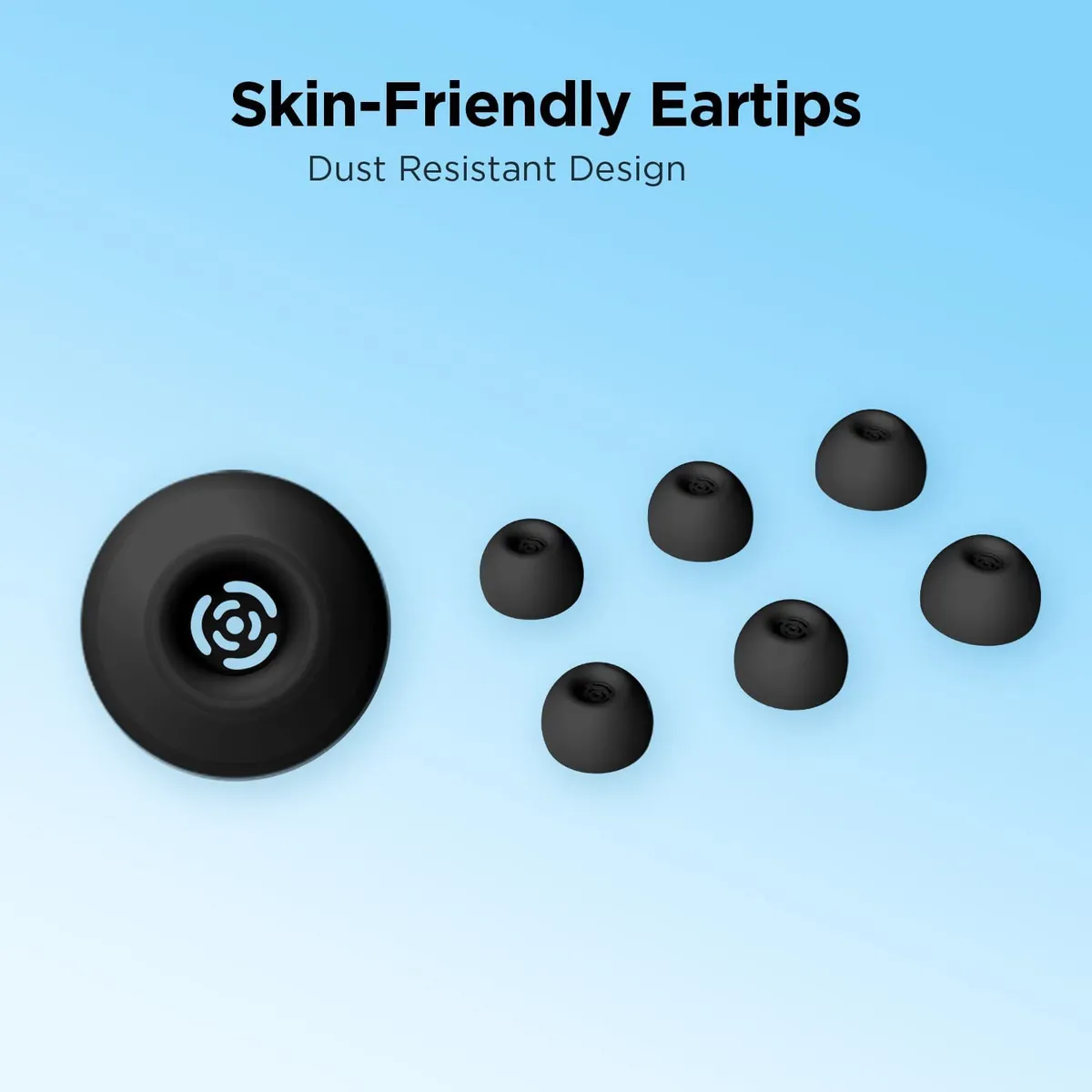 Bluetooth-гарнітура Omthing AirFree Buds EO009 Black - мініатюра 5