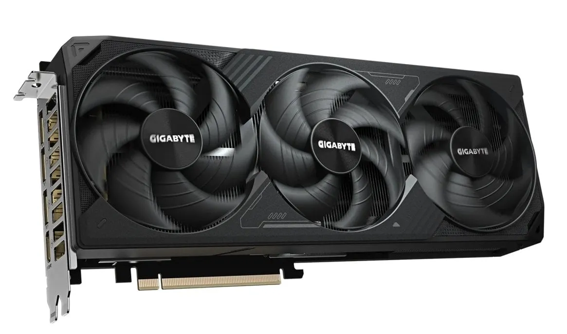 Відеокарта GF RTX 5080 16GB GDDR7 Windforce OC Gigabyte (GV-N5080WF3OC-16GD) - мініатюра 3