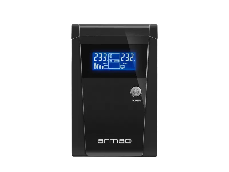 Джерело безперебійного живлення Armac Office 1000F LCD 1000VA/650W (Z22859) - мініатюра 2