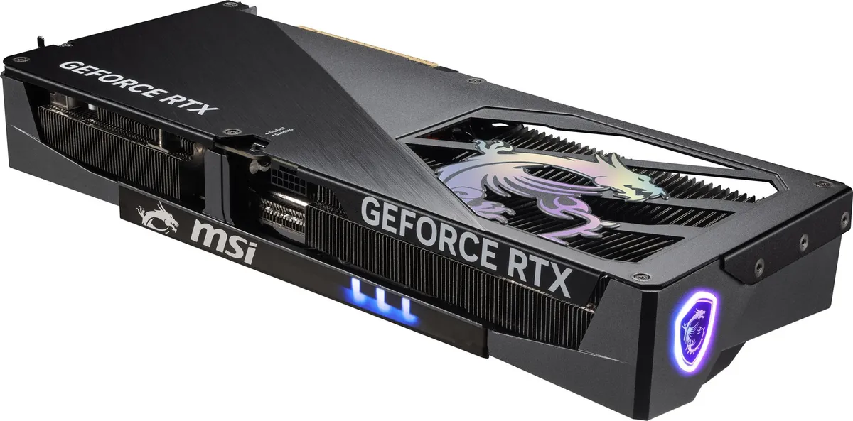 Відеокарта GF RTX 5080 16GB GDDR7 Gaming Trio OC MSI (GeForce RTX 5080 16G GAMING TRIO OC) - мініатюра 8