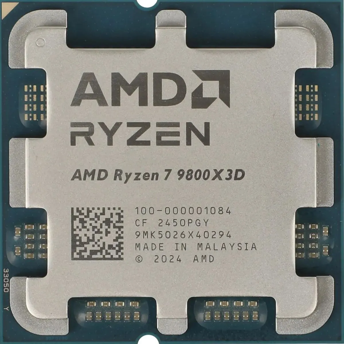 Процесор AMD Ryzen 7 9800X3D (4.7GHz 96MB 120W AM5) Tray (100-000001084) - мініатюра 2