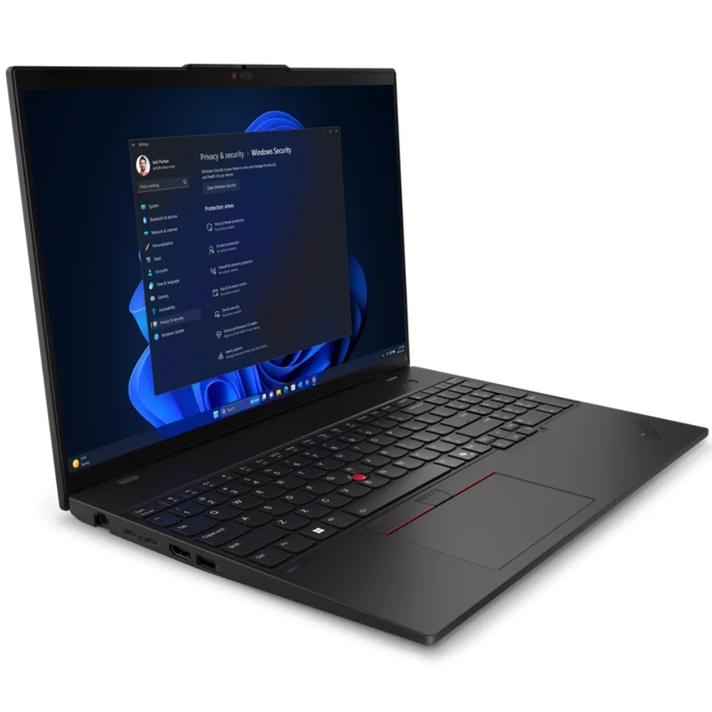 Ноутбук Lenovo ThinkPad L16 Gen 1 (21L7000WRA) Black - мініатюра 2