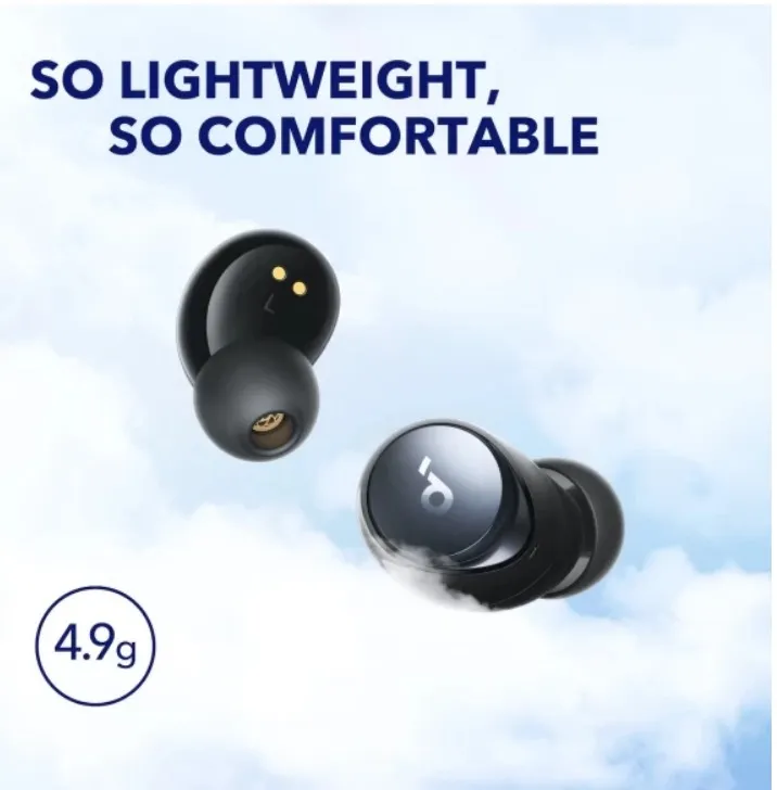 Bluetooth-гарнітура Anker SoundCore Space A40 Black (A3936G12) - мініатюра 10